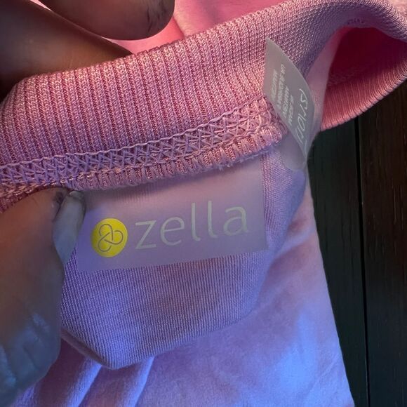 Zella Girl’s Pink Pullover Sweatshirt Velour Size Large - Picture 10 of 10